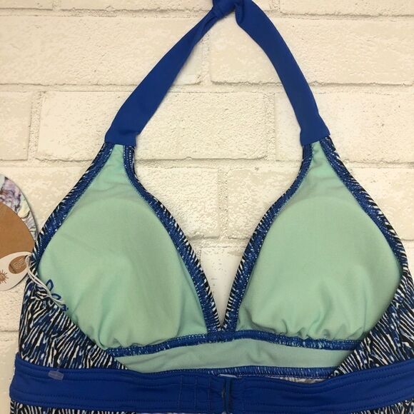NWT Prana Lahari Tankini Top Blue Seashell XS - Picture 6 of 7